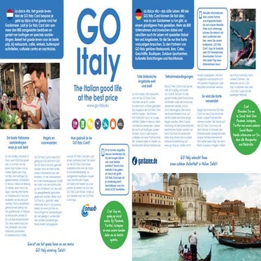 Go Italy Card 2015 - leaflet