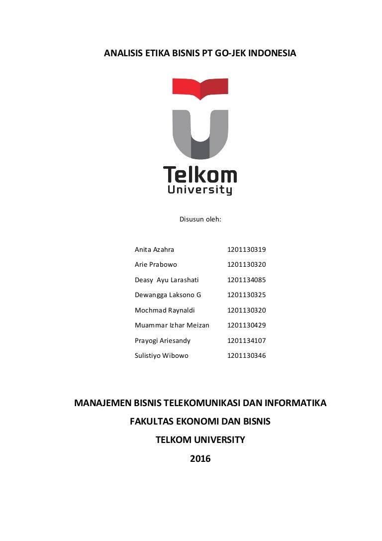 Gojek Analisis Etika Bisnis Perusahaan Gojek