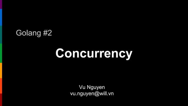 Concurrency in Golang