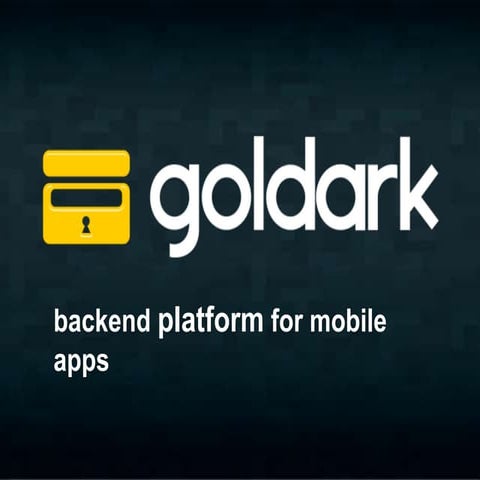 Goldark Presentation at Qualcomm QPrize 2014