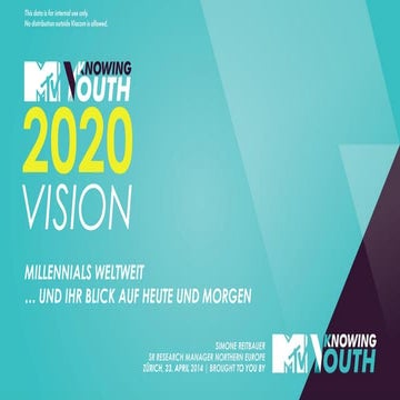 Goldbach Group I Goldbach Seminar I Identify Youth – Millennials von heute un...