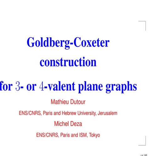 Goldberg-Coxeter construction for 3- or 4-valent plane maps