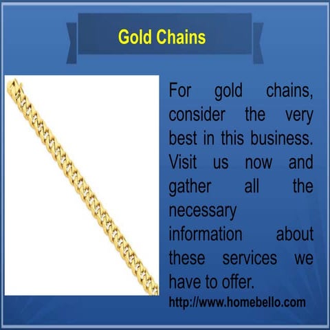 Gold Chains | PPTX