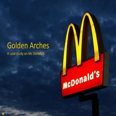 Golden arches 1
