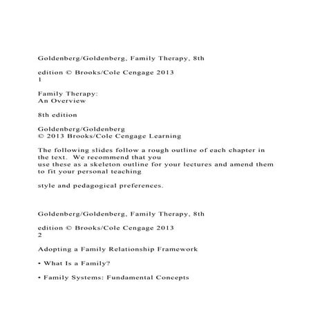 GoldenbergGoldenberg, Family Therapy, 8th edition © Brook.docx