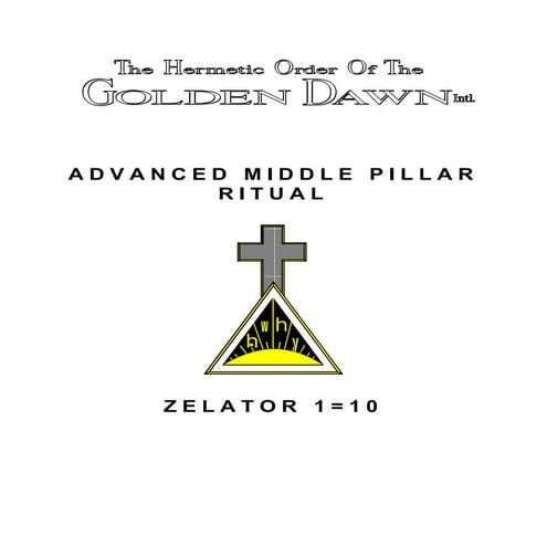 Golden dawn middle pillar | PDF