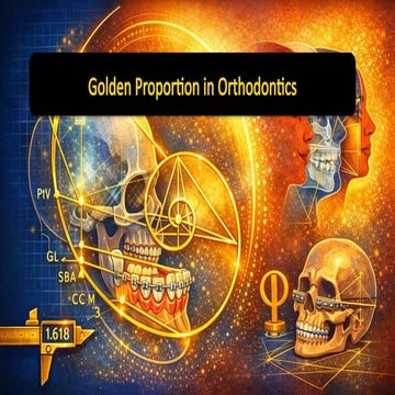 The Role of the Golden Proportion in Enhancing Orthodontic Diagnosis ...