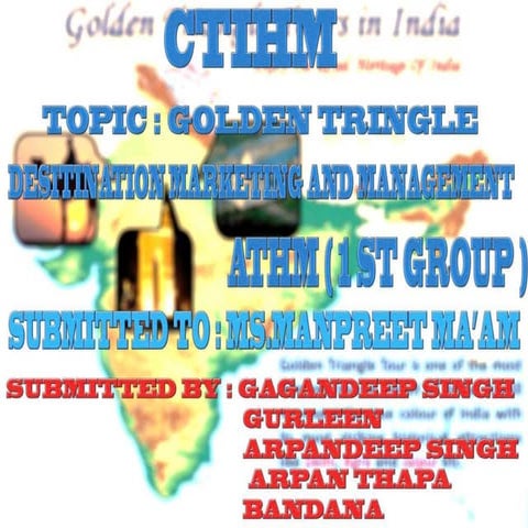 case study on Golden tringle of India Delhi, Jaipur,Agra