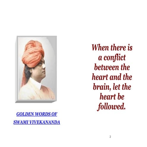 Golden Words of Swami Vivekananda