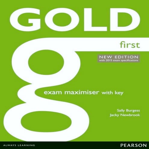 Gold first exam_maximiser