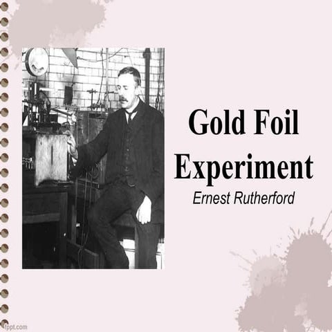 Gold Foil Experiment