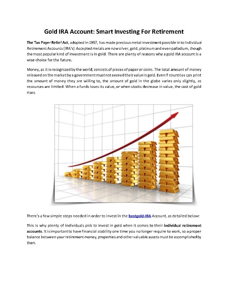 is gold a smart investment