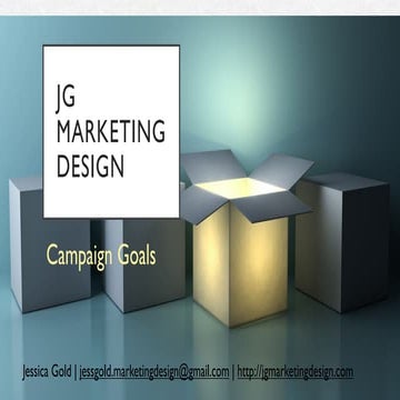 JG Marketing Design_Social Media Campaign Strategy