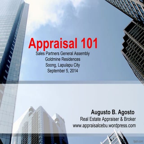 Appraisal 101