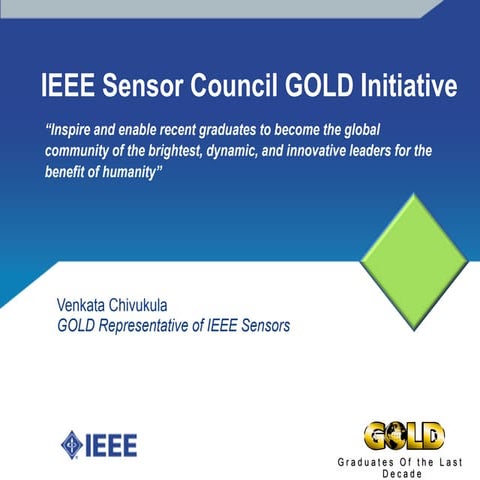 IEEE Sensors Gold Award