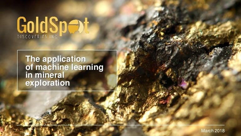 machine learning mineral exploration