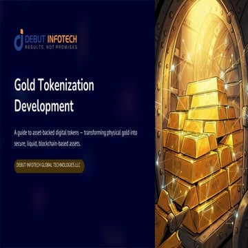 The Business Guide to Gold Tokenization Development Company Solutions | PDF