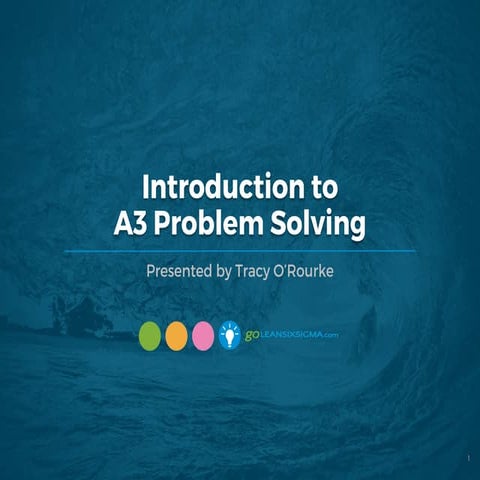WEBINAR: Introduction to A3 Problem Solving