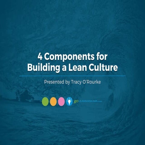 WEBINAR: 4 Components for Building a Lean Culture