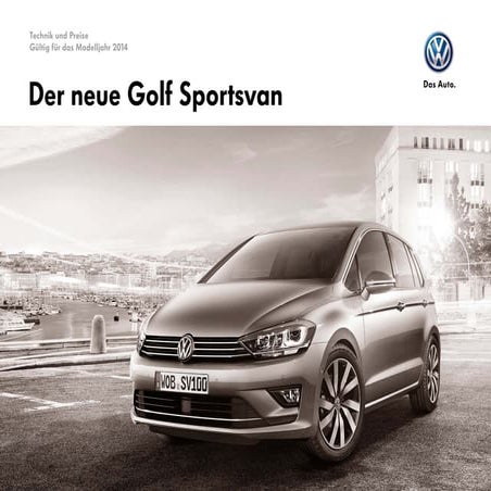 Golf sportsvan preisliste