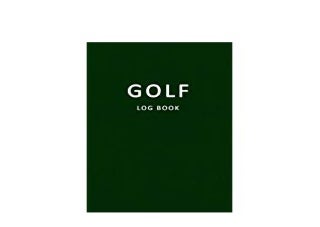 EBOOK_TEXTBOOK LIBRARY Golf Log Book Golfers Scorecard Game Stats Yardage Course Hole Par Tee Time Sport Tracker 6 x 9 Game Details Note Score For 52 Games Black White