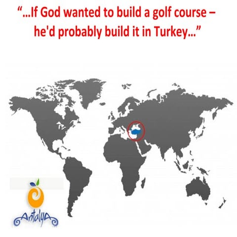 Golf  ınvestmen ın turkey