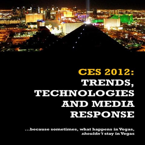 Golin harris CES 2012 Report