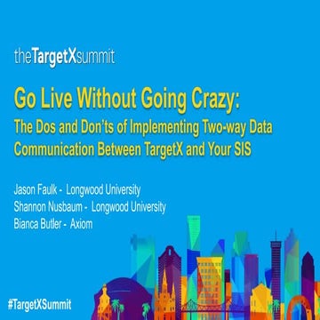 Go Live Without Going Crazy: The Dos and Don’ts of Implementing Two-way Data ...