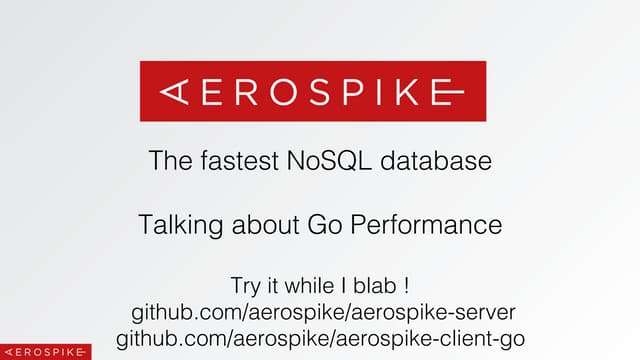 Golang Performance : microbenchmark...