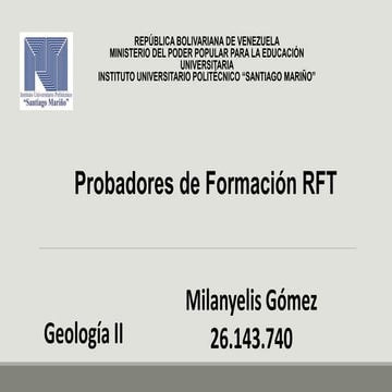 Probadores de Formación RFT | PPTX