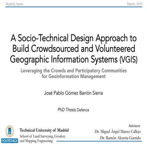 A Socio-Technical Design Approach to Build Crowdsourced and Volunteered Geogr...