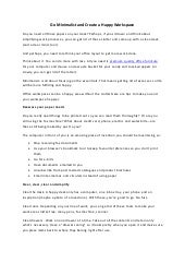 Go Minimalist and Create a Happy Wo...