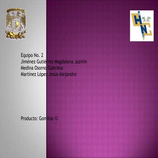 PRODUCTO: GOMITAS :)