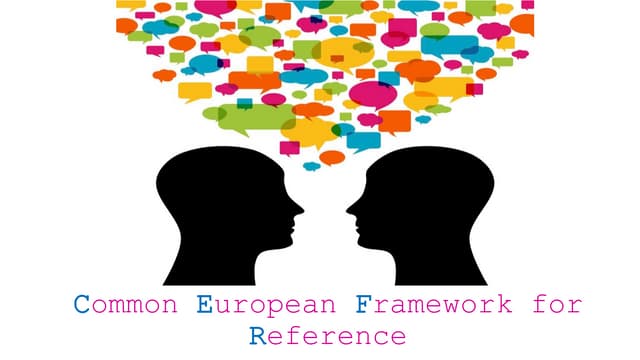 Common European Framework for Refer...