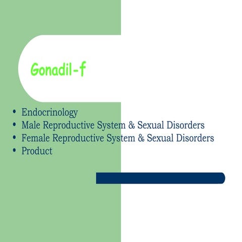 Gonadil f prestatation final
