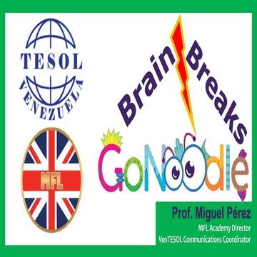 Brain breaks with GoNoodle