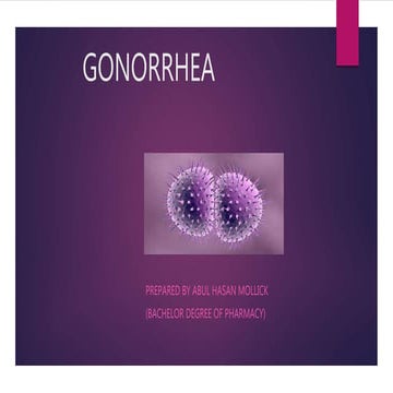 Gonorrhea