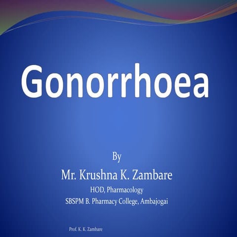 Gonorrhoea by kkz