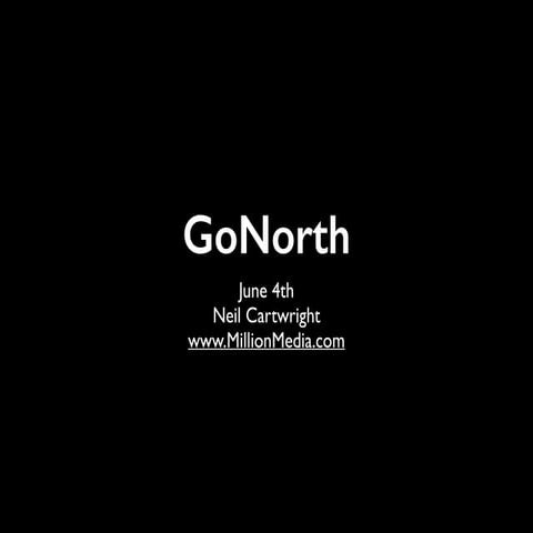 GoNorth Festival June 2014 - Keynote presentation "The future of digital"