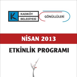 Kadıköy Gönüllüleri Nisan 2013