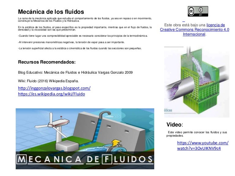 Mecánica de los Fluidos e Hidráulica