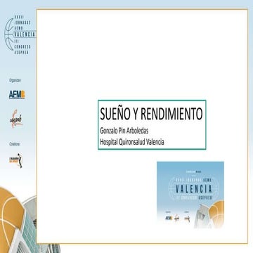 Sueño y Rendimiento