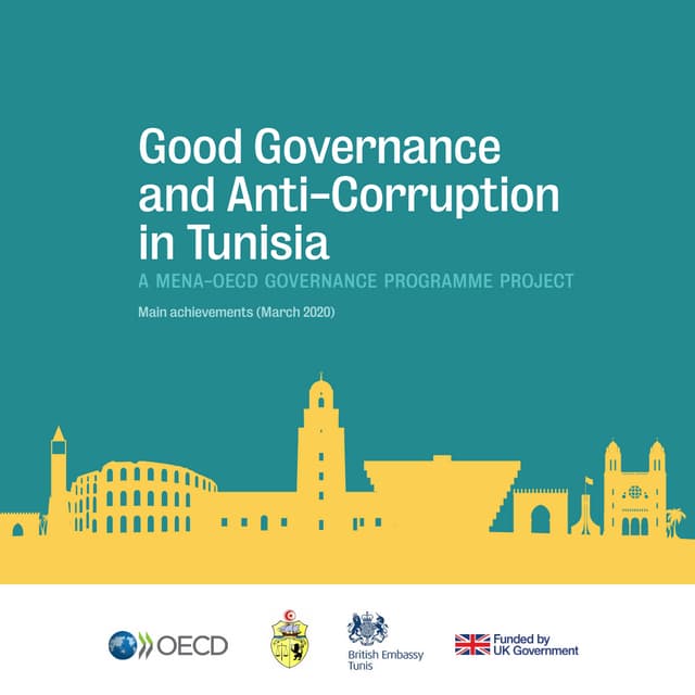 Good Governance and Anti-Corruption in Tunisia - March 2020 