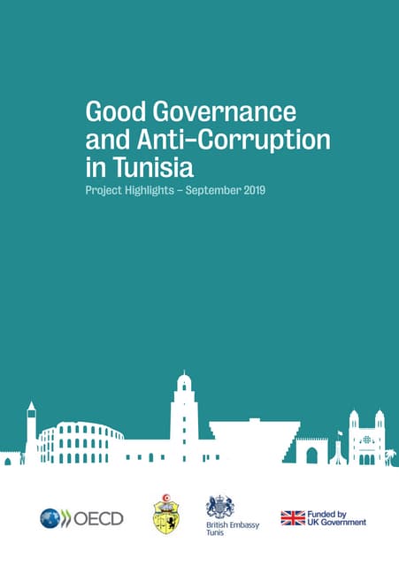 Good governance and anti-corruption in Tunisia Sept 19 v2