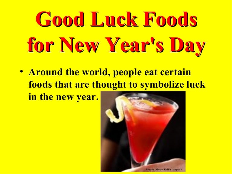 Good Luck Foods For New Years Day