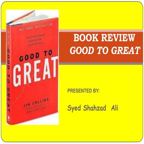 Good to  Great