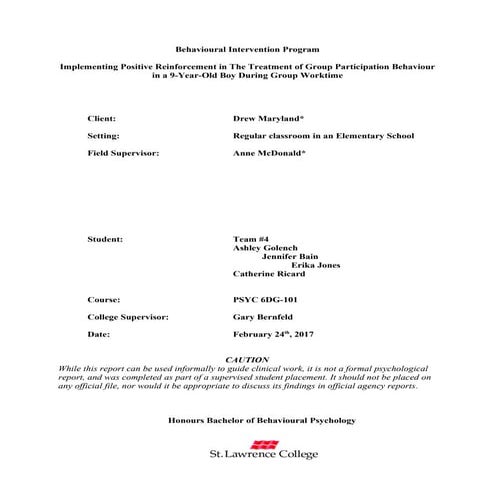 ABA Handout | PDF