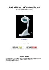 naturalight table magnifying lamp