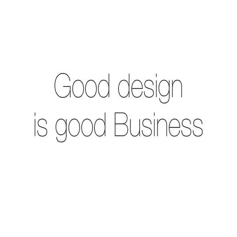 Good design is good business - TDC 2015