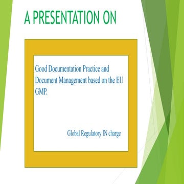 Good Documentation Practice and Management.pptx